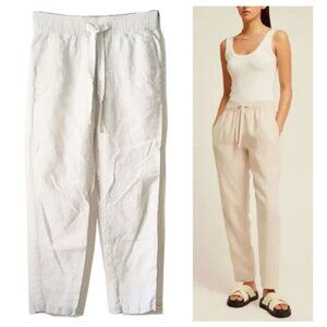 Venroy 100% Linen The Linen Lounge Pant S Light Sand Beige